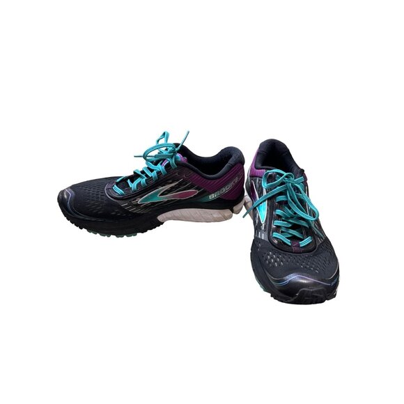 Brooks Ghost women’s black pink running shoes sneakers size 8 SKU 3824 - Picture 4 of 14